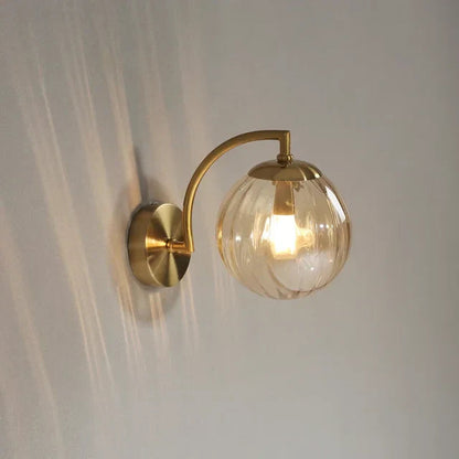 Elegant Wall Light With Glass Design