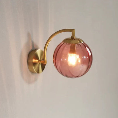 Elegant Wall Light With Glass Design