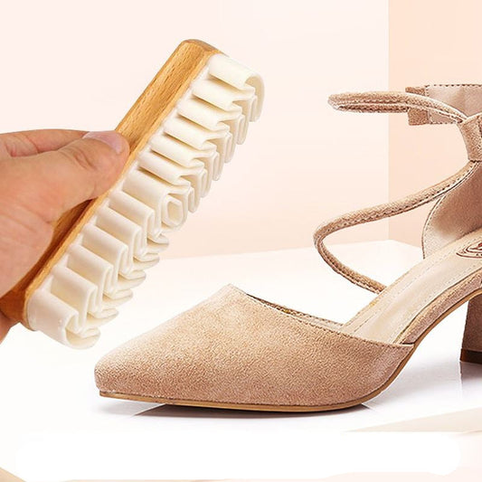 Gentle Rubber Shoe Brush