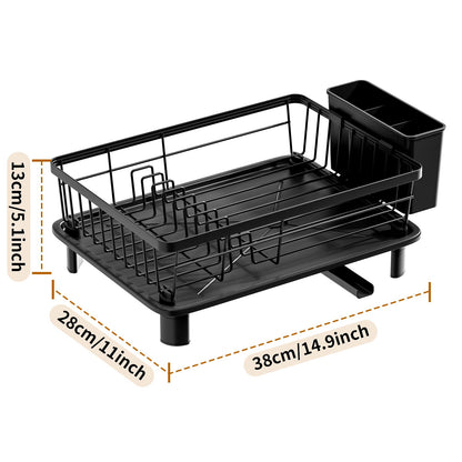 Practical Crockery Dryer With Water Drain