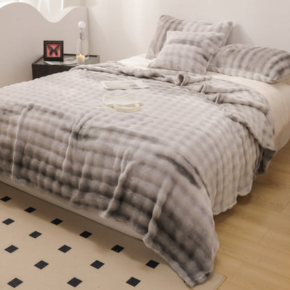 Cozy Winter Blanket Made Of Wool