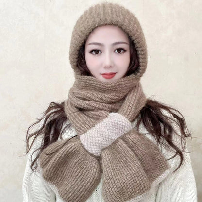 Warmer 2-in-1 Hooded Scarf