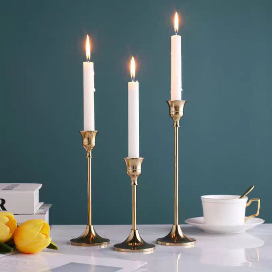 Premium Golden Candlelight Holder