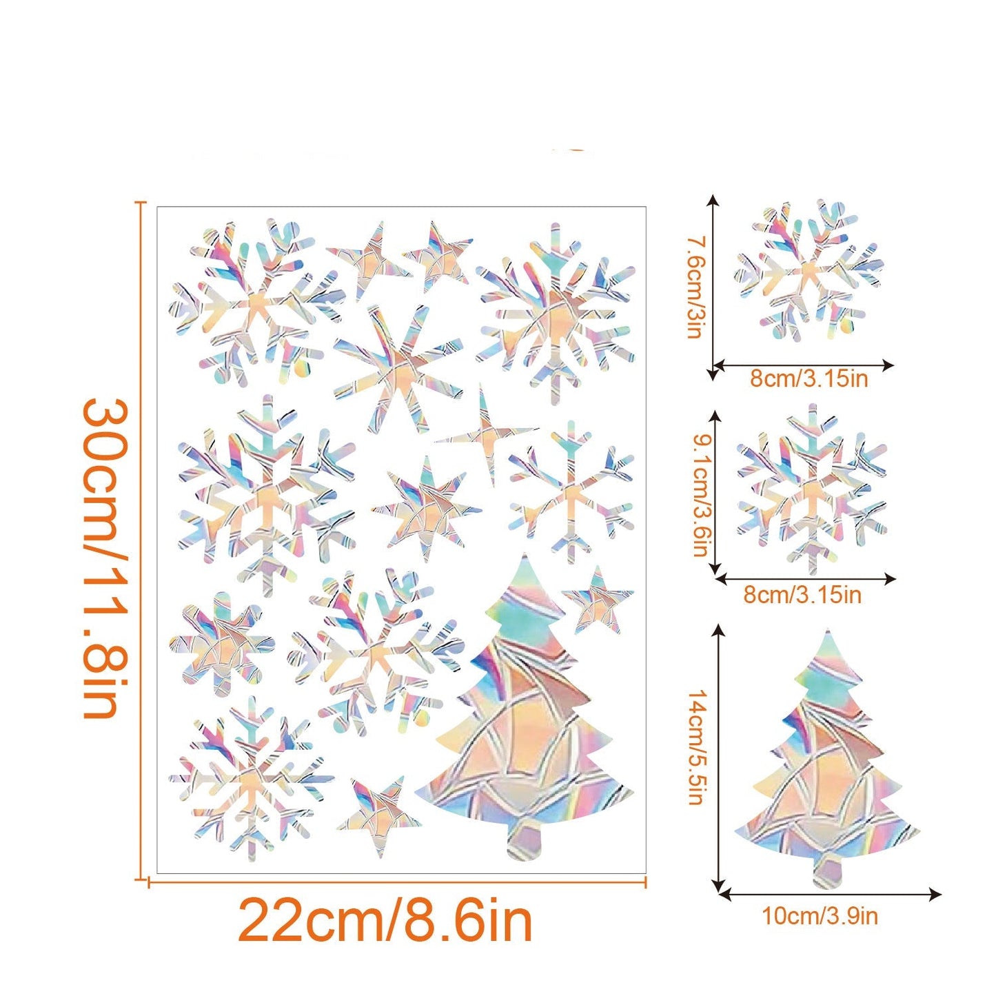 Rainbow window sticker