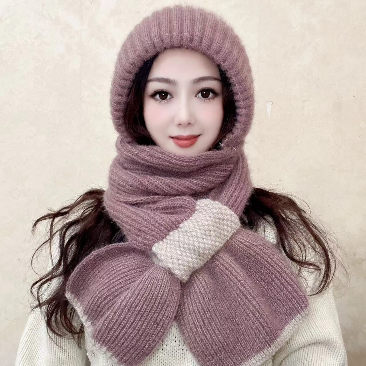 Warmer 2-in-1 Hooded Scarf