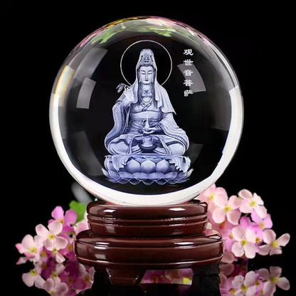 Luminous Moon Crystal Ball