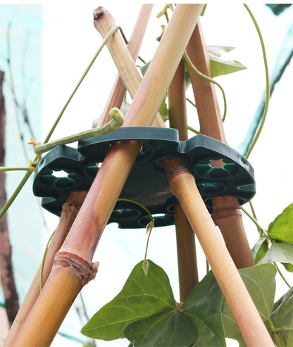 Plant Support Ring for Bamboo Poles - Stable Climbing Support for Tomatoes and Climbing Plants