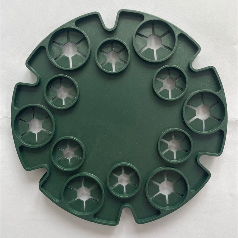Plant Support Ring for Bamboo Poles - Stable Climbing Support for Tomatoes and Climbing Plants