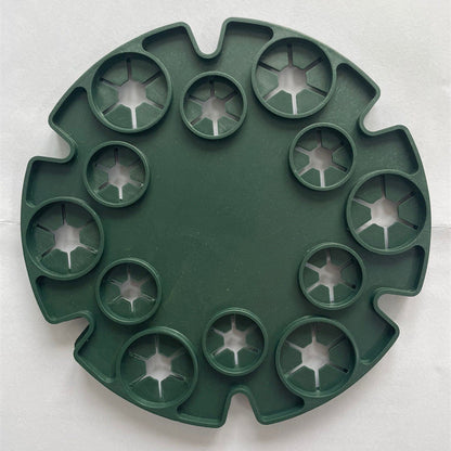 Plant Support Ring for Bamboo Poles - Stable Climbing Support for Tomatoes and Climbing Plants