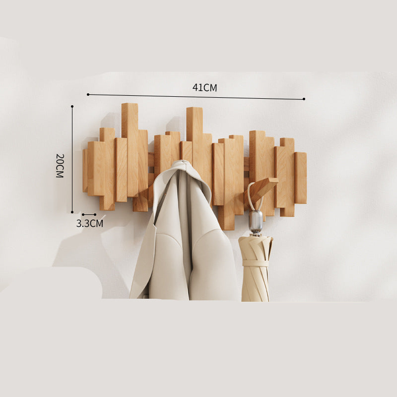 Wooden Piano Hook Rack
