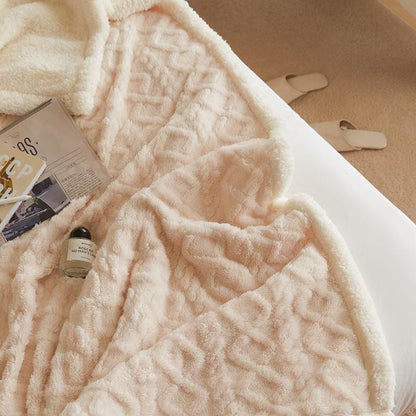 Cozy Winter Blanket Made Of Wool