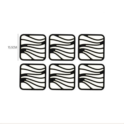 2in1 Heat Trivets (Set of 6)