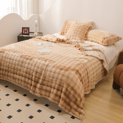 Cozy Winter Blanket Made Of Wool
