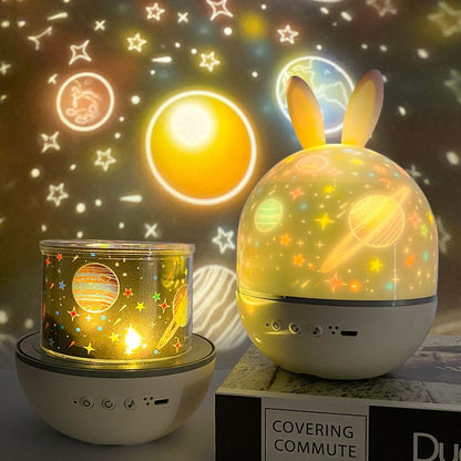 Magical Children's Room Lamp With Star Effect