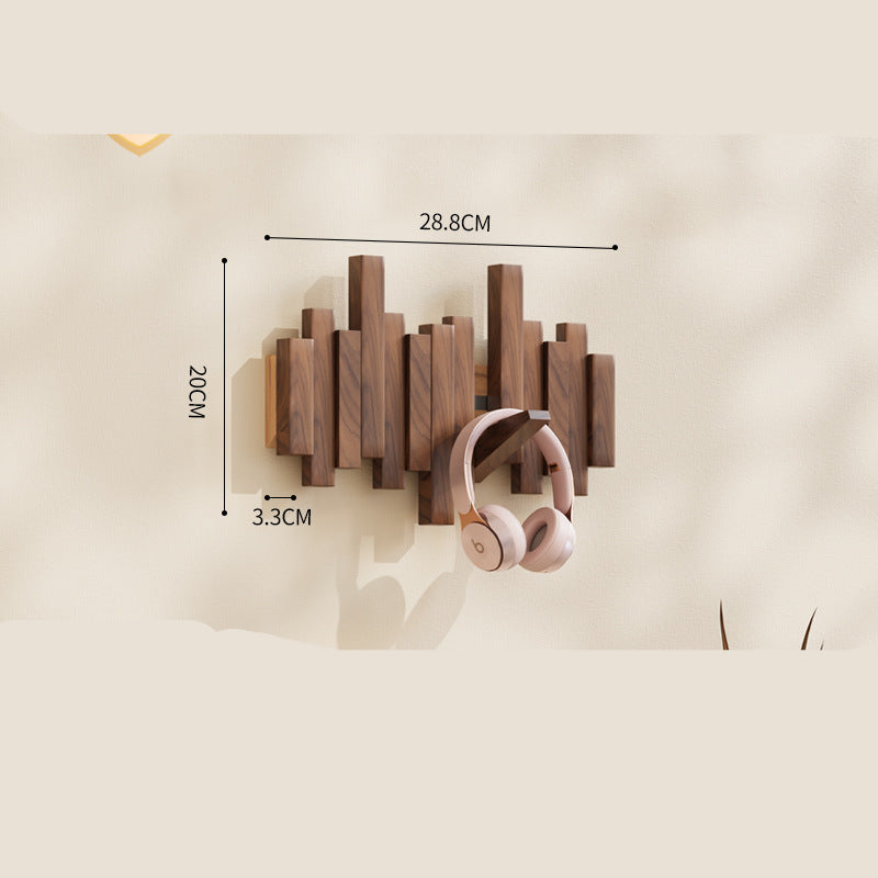 Wooden Piano Hook Rack