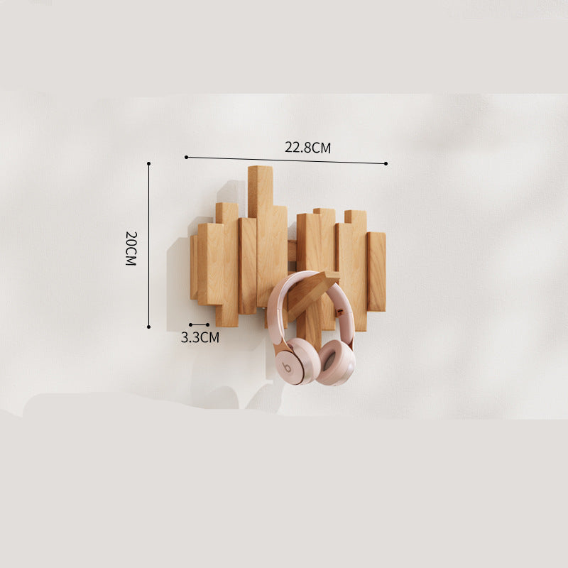 Wooden Piano Hook Rack