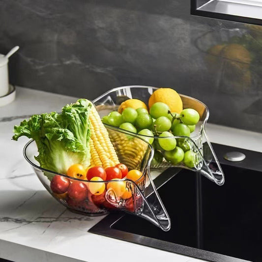 Practical Draining Sieve for the Kitchen