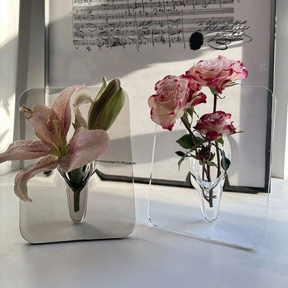 Elegant Acrylic Flower Vase