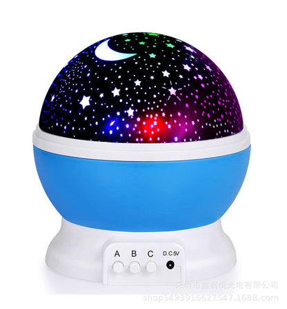 Soothing Night Light Ball With Star Projection