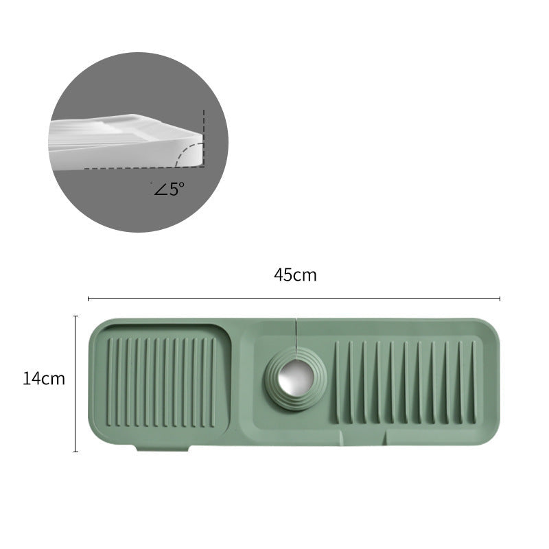 Silicone Splash Guard Drain Mat