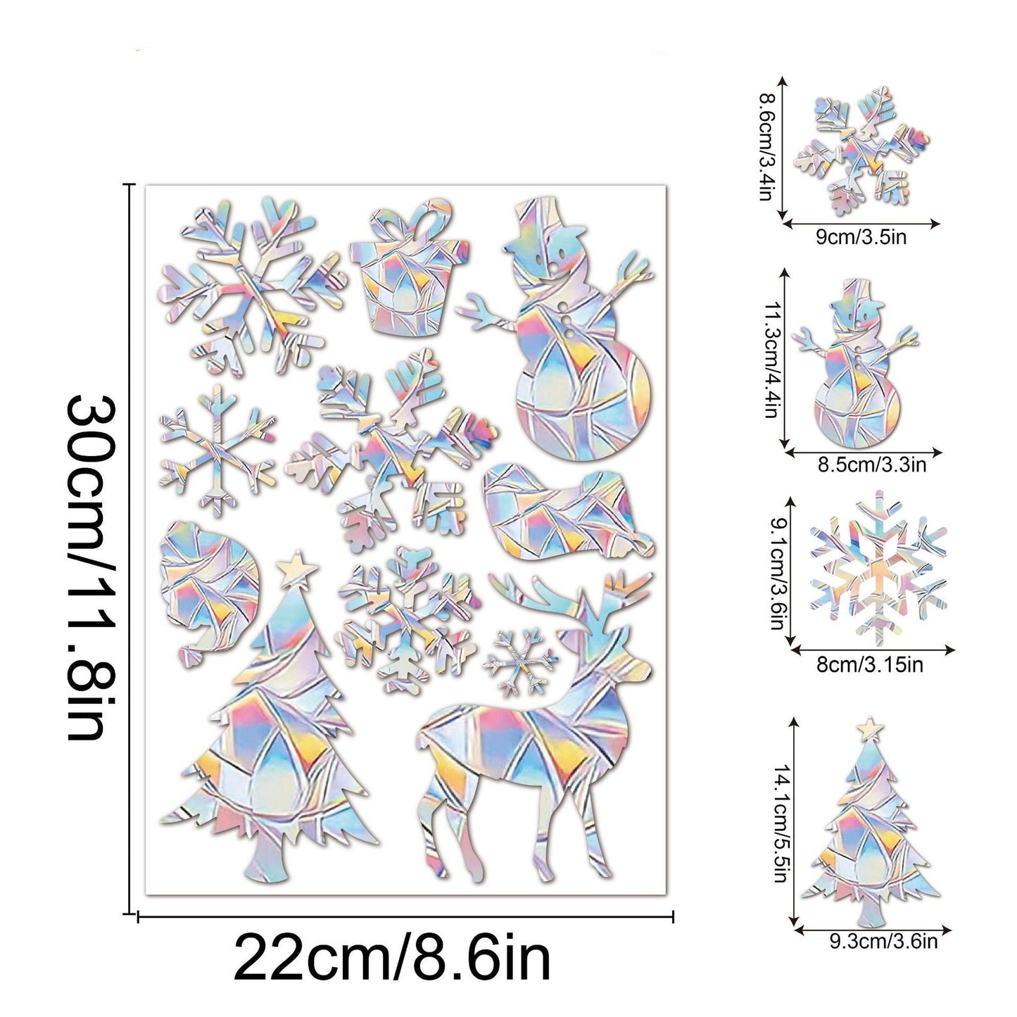 Rainbow window sticker