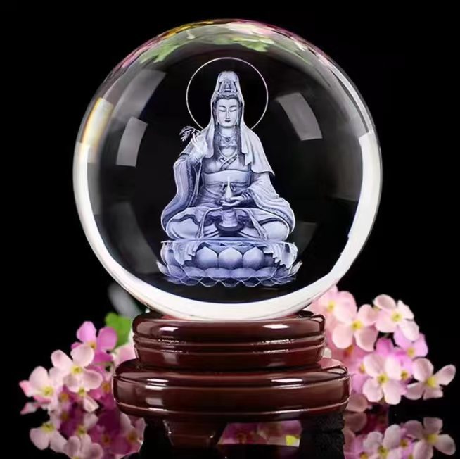 Luminous Moon Crystal Ball