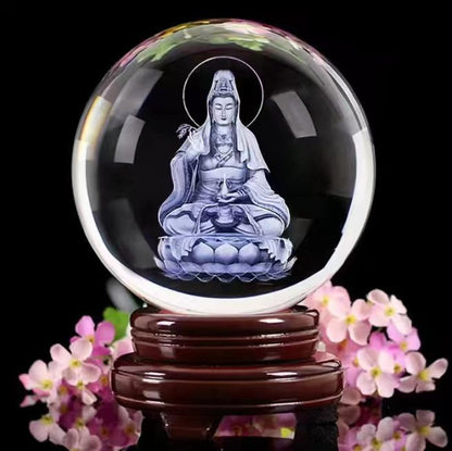 Luminous Moon Crystal Ball
