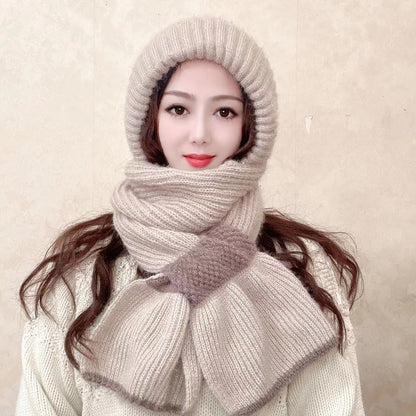 Warmer 2-in-1 Hooded Scarf