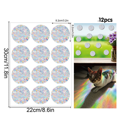 Rainbow window sticker