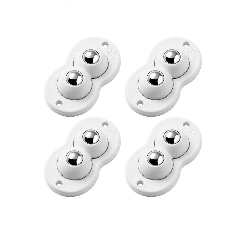 Self-Adhesive Multi-Purpose Caster Wheels 4-Pack