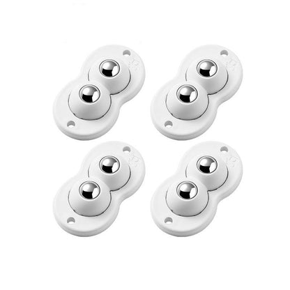Self-Adhesive Multi-Purpose Caster Wheels 4-Pack