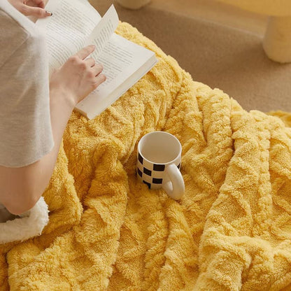 Cozy Winter Blanket Made Of Wool