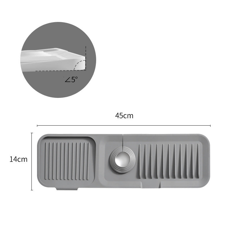 Silicone Splash Guard Drain Mat