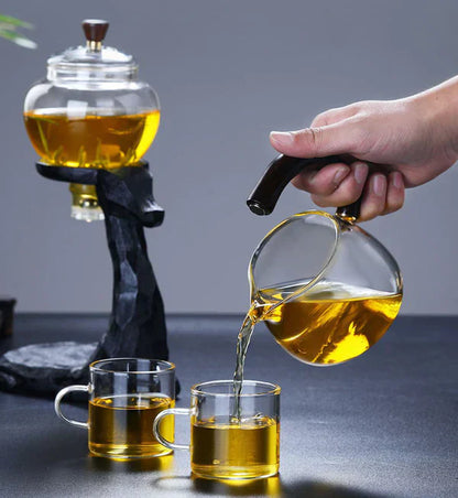 Artful Tea Brewing Set With Animal Design - Exclusive Tea Brewer For Stylish Tea Drinking