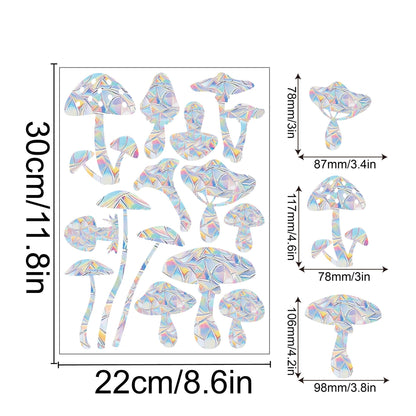 Rainbow window sticker