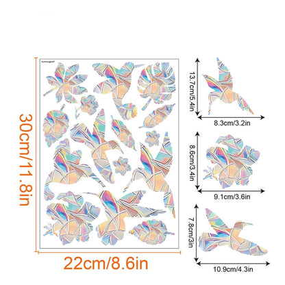 Rainbow window sticker