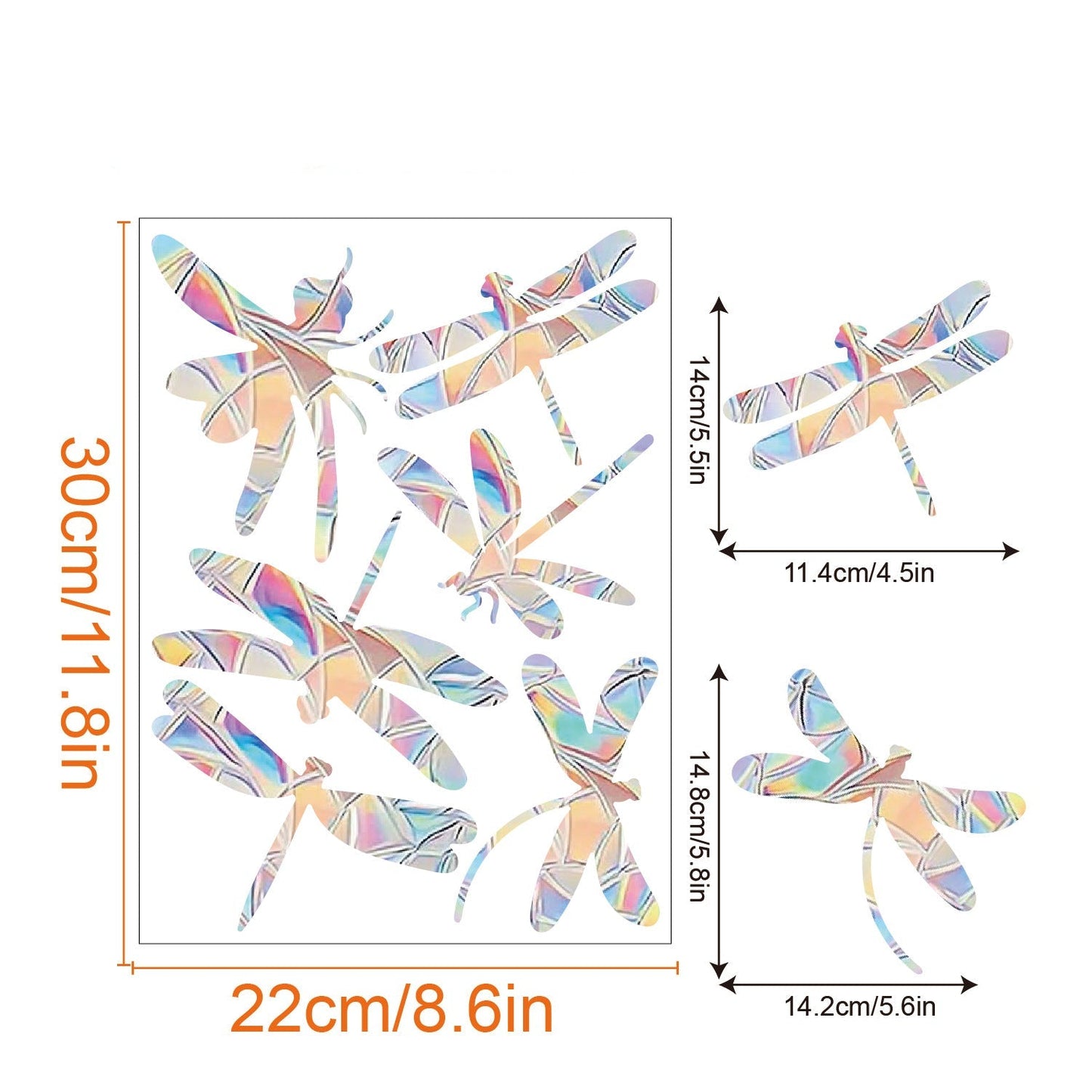 Rainbow window sticker