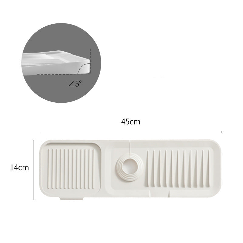 Silicone Splash Guard Drain Mat