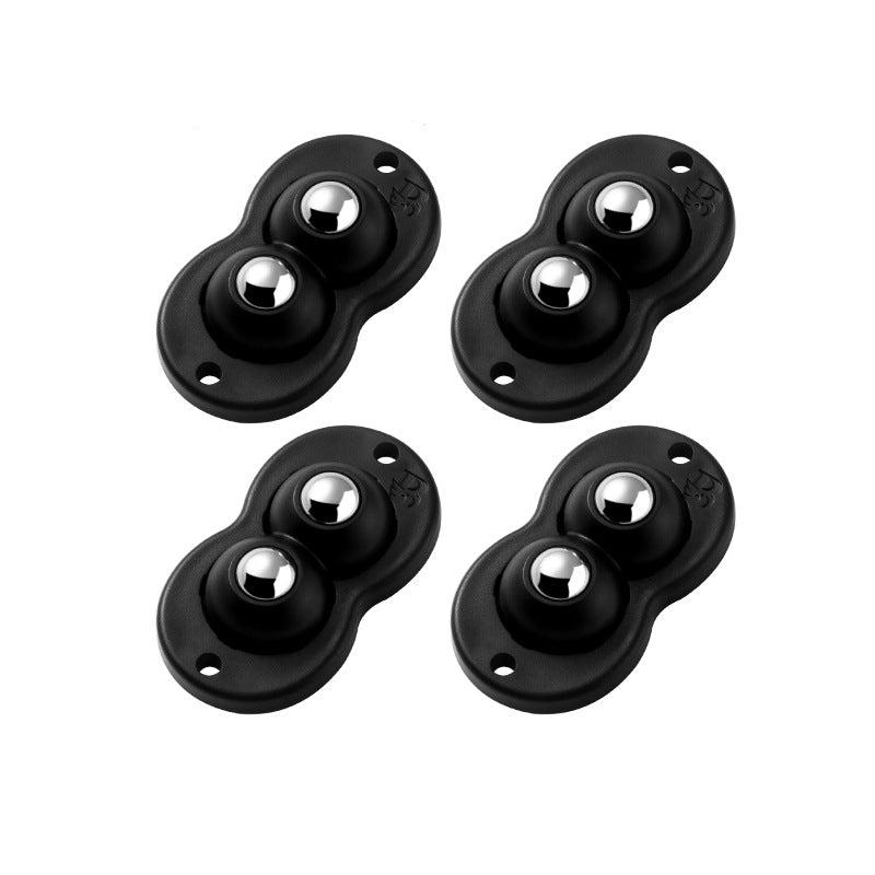 Self-Adhesive Multi-Purpose Caster Wheels 4-Pack
