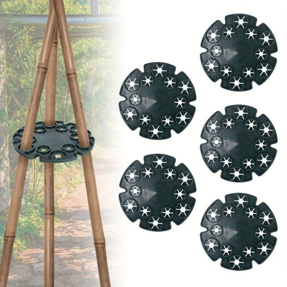 Plant Support Ring for Bamboo Poles - Stable Climbing Support for Tomatoes and Climbing Plants