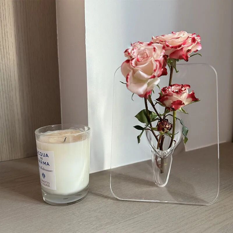 Elegant Acrylic Flower Vase