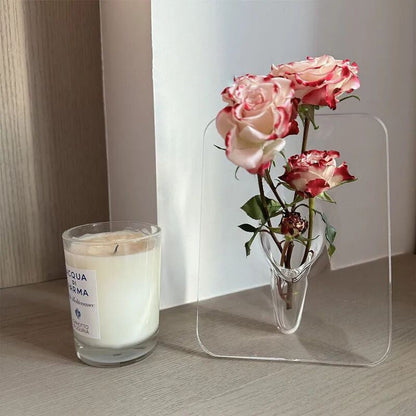 Elegant Acrylic Flower Vase