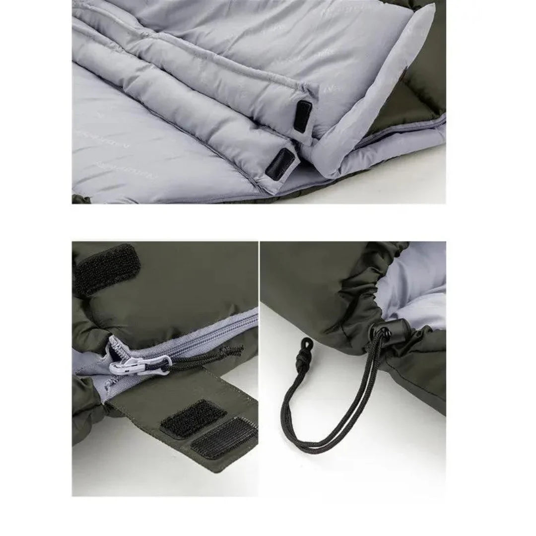 Insulated Sleeping Bag for Camping - Ultralight Outdoor Sleeping Bag for Cold Nights