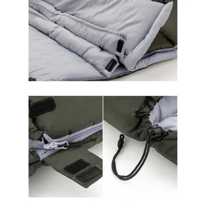 Insulated Sleeping Bag for Camping - Ultralight Outdoor Sleeping Bag for Cold Nights