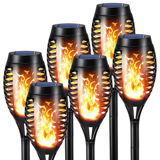 Solar-Powered LED Torches – SolarFlame Design