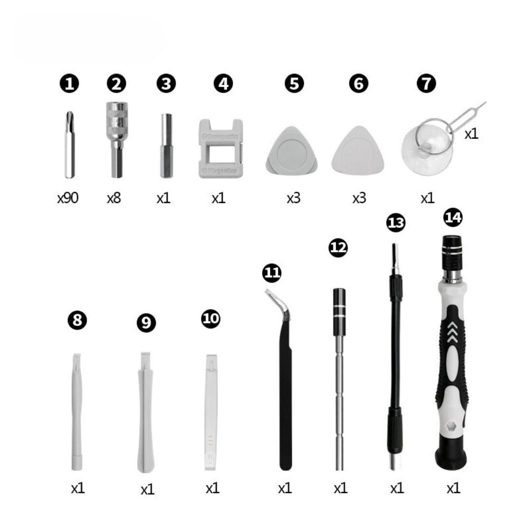 115in1 Screwdriver Set