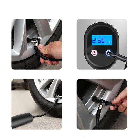 Portable Electric Air Compressor With Digital Display