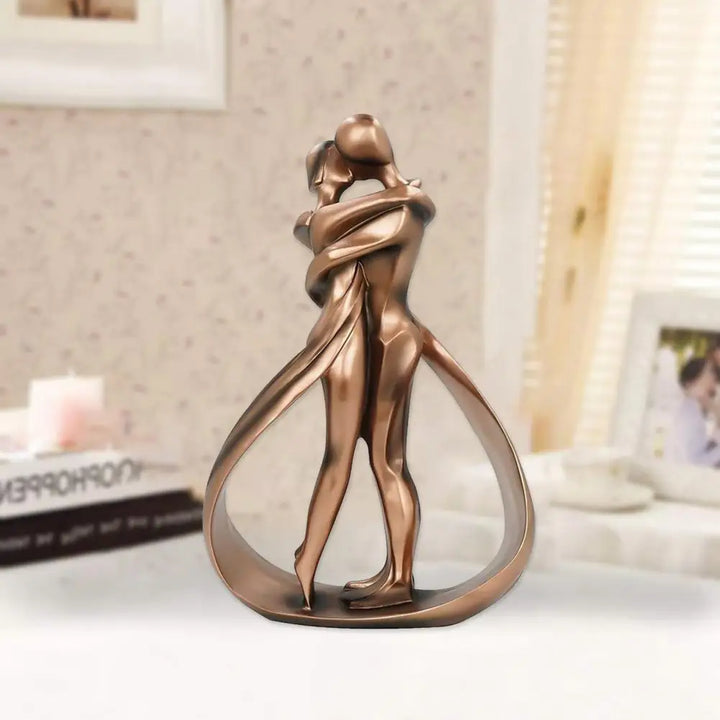Modern Lovers Sculpture - Symbol Of The Bond