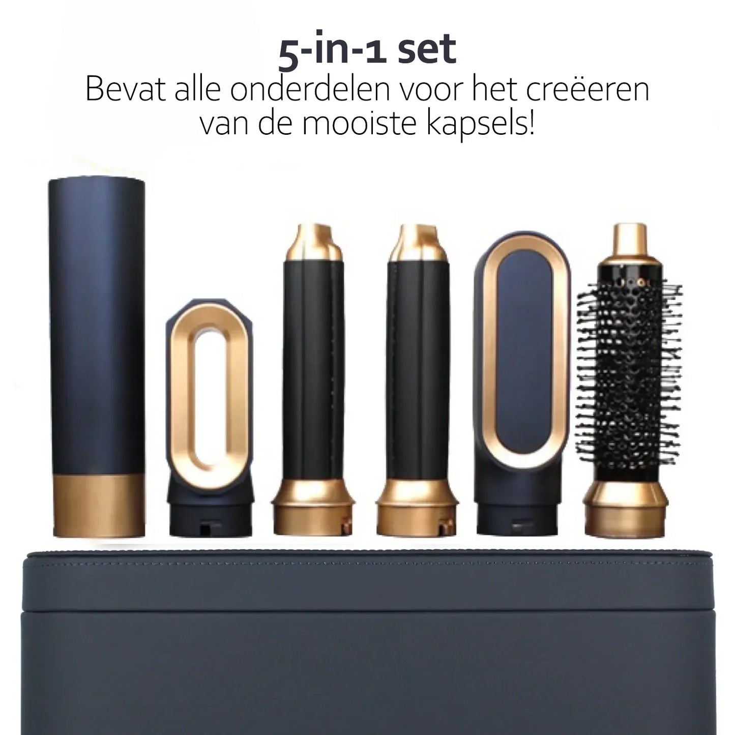 5-in-1 Hair Straightener And Styler  With Ion Technology For Shiny Hair