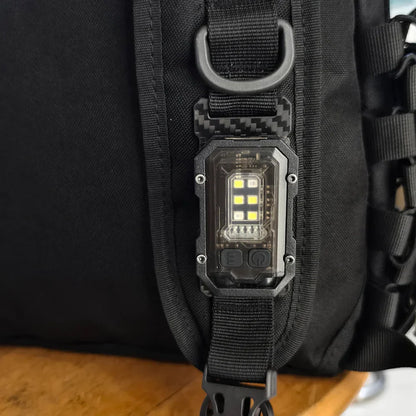 Magnetic Led Torch With Carrying Holder - Hands - Free Work Light For Outdoor And Repairs